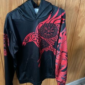 Viking style hoodie